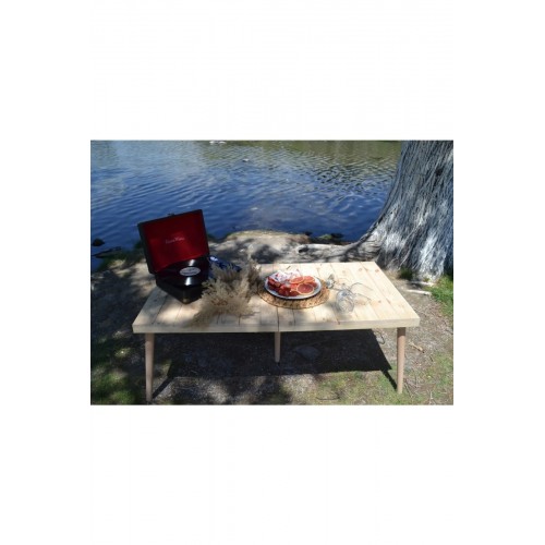 Katlanır Masa Bahçe Kamp Piknik Masası 30x120 cm