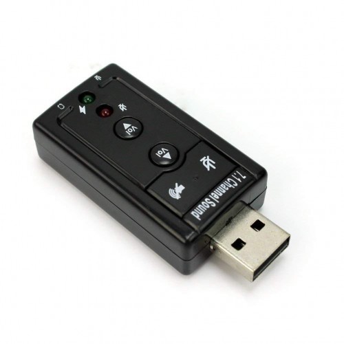 7.1 Ses Kartı Sound Efektli USB 2.0 Çevirici Dönüştürücü BW2435