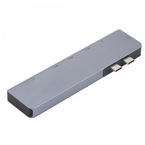 7 in 1 Çift Type-C Girişli USB HDMI SD Kart Okuyucu Çoklayıcı