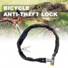 Anahtarlı Çelik Zincir Halat Kilit Bisiklet Motosiklet Kilidi Güvenlik 