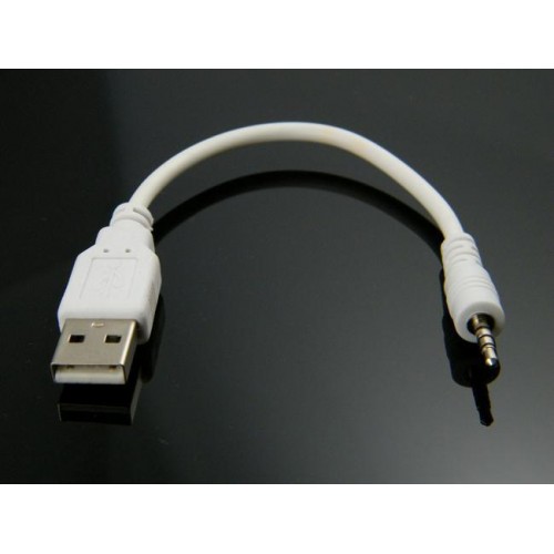 AUX to Erkek USB Şarj Kablosu Ve Ses Dönüştürücü Adaptör