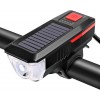 Bisiklet Edilebilir Kornalı Ledli Fener Güneş Enerjili USB Şarj Su Geçirmez Ön Led Far