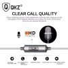 QKZ EQ1 Kablolu 3.5mm Jak Girişli Mikrofonlu Kulakiçi Kulaklık