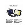 120 Cob Güneş Enerjili Solar Şarjlı Panel Bahçe Aydınlatma 3 Modlu Hareket Sensörlü Led Duvar Lambası
