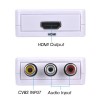 HDMI to RCA 2 AV Çevirici Dönüştürücü HDMI2AV Video Adaptör