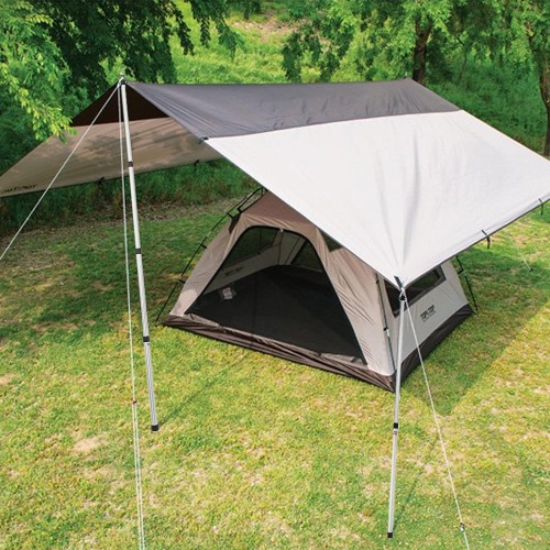 Kamp Direği 2 Adet Alüminyum Alaşımlı Çadır Tente Kamp Gölgelik Ayarlanabilir 230 cm