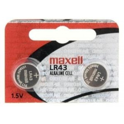 Maxell Lr43 Alkalin Hafıza Pili 10'Lu