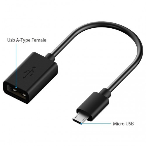 Micro USB to OTG Kablo Sony Samsung Lg Htc Çevirici Dönüştürücü