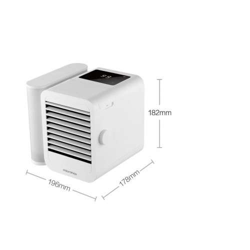 Microhoo Ev Tipi Mini Mobil Klima 3 in 1 Dokunmatik Ekran Zaman Ayarlı Taşınabilir Ultra Soğutucu