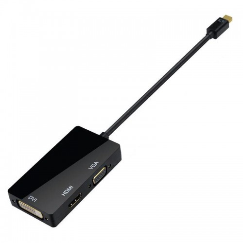 Mini DisplayPort to DVI HDMI VGA Çevirici Dönüştürücü Kablosu