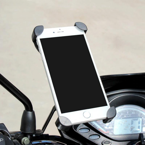 Motosiklet Bisiklet Gidon Ayna Bağlantılı Telefon Tutucu Tutacağı