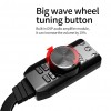 Orico GS3 USB Harici Ses Kartı Çift Kulaklık Girişli Ses Kontrol Pubg Lol Destekli