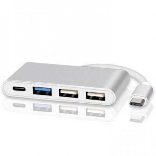 Type-C Çoklayıcı 3 Port USB 3.0 Dönüştürücü Çevirici Macbook