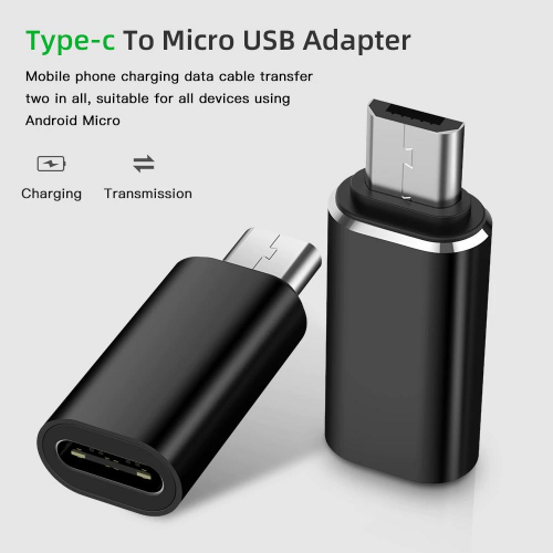 Type-C to Micro USB Çevirici Şarj Dönüştürücü Adaptör