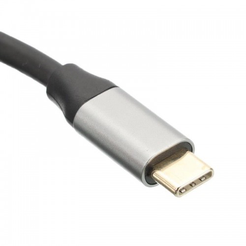 Type-C to USB 3.0 Çoklayıcı Ethernet 4K HDMI SD Kart Okuyucu HUB