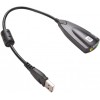 USB Harici 3D 5H Ses Kartı Çevirici 7.1 Mikrofon Kulaklık Girişli