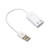 USB Kablolu Ses Kartı 7.1 Sound Çevirici Dönüştürücü