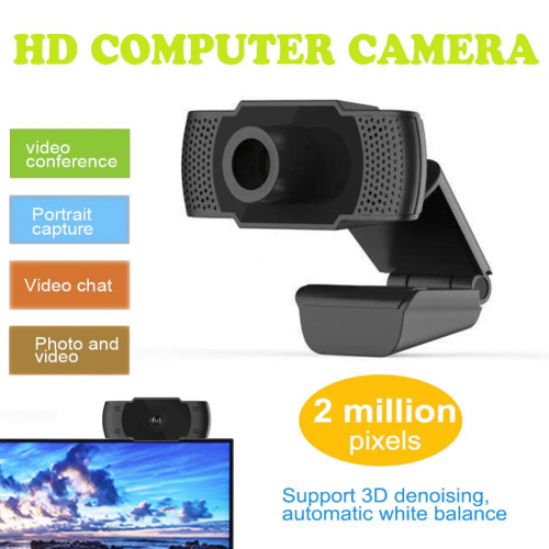 X10 1080P Full HD Mikrofonlu Webcam Bilgisayar Konuşma Kamerası