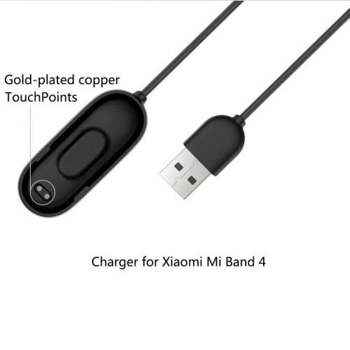 Orjinal Xiaomi Mi Band 4 Akıllı Bileklik USB Dock Şarj Kablosu 